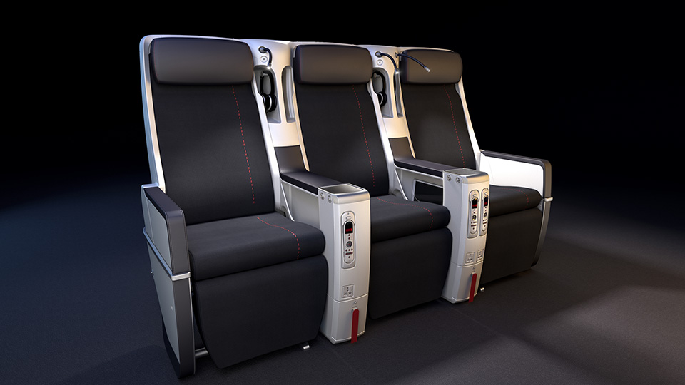 AIR FRANCE : Fauteuil Premium Economy