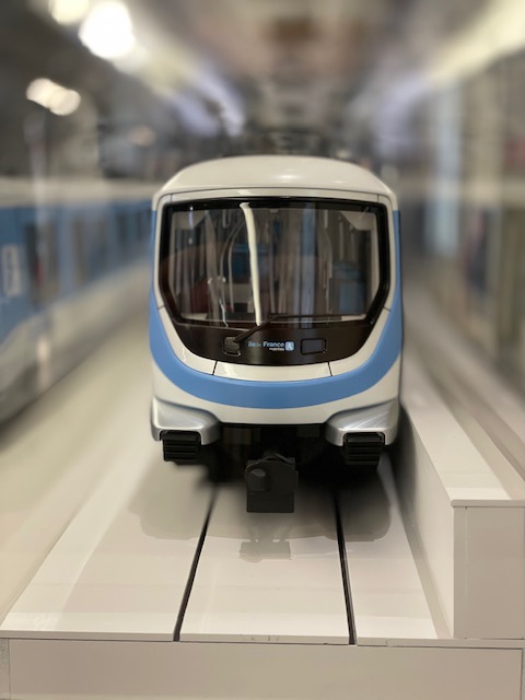 Visite de la fabrique du métro avec les étudiants