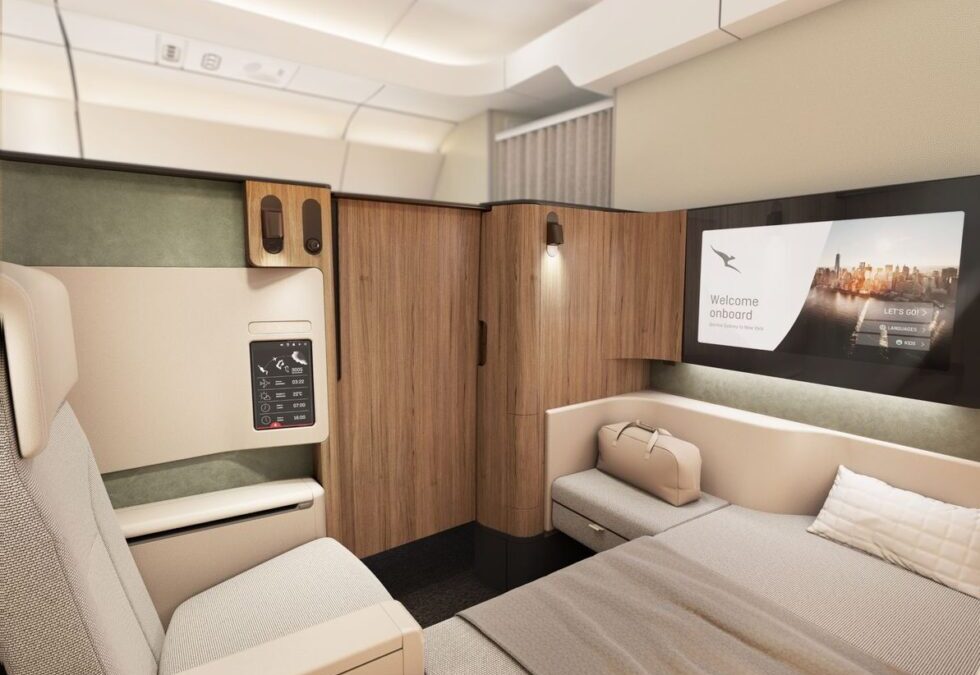 Safran : Cabine first class pour Qantas